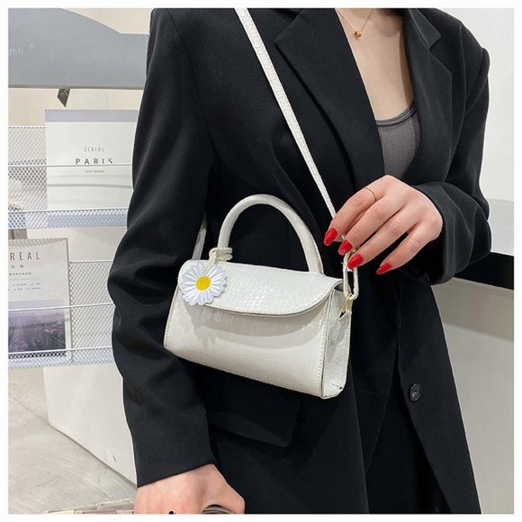 Crocodile pattern small bag new simple single shoulder bag - Picture 12 of 12